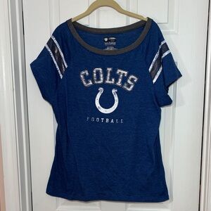 Women's Indianapolis Colts Football T-Shirt- Size XXL
